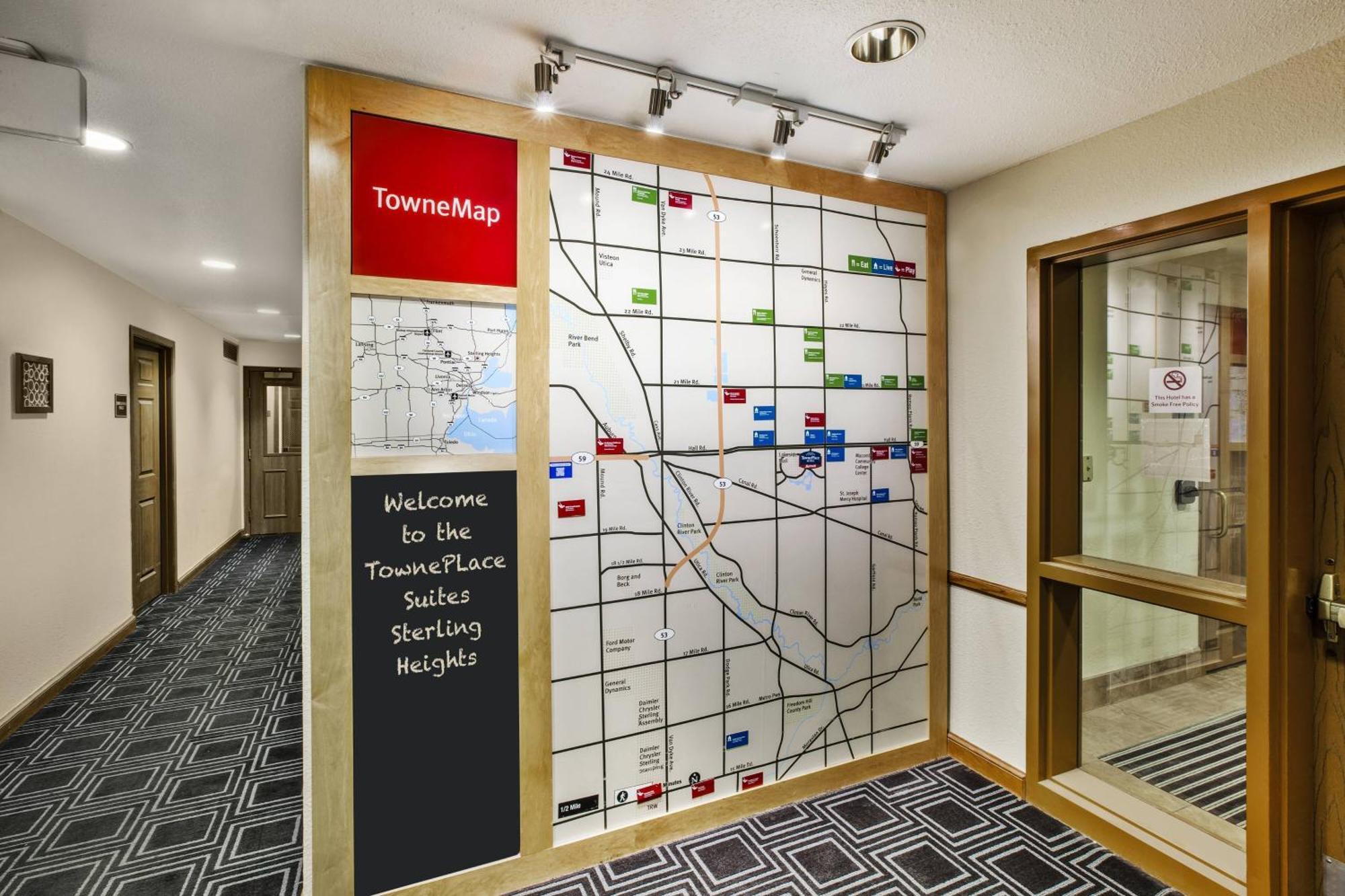 Towneplace Suites Detroit Sterling Heights Exteriör bild